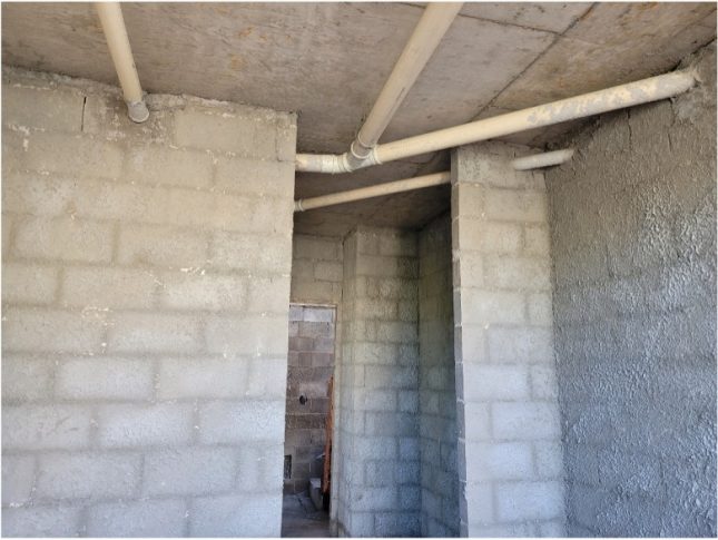 27/02/23 - Distribuição hidráulica AP (Casas 1, 2 e 3).