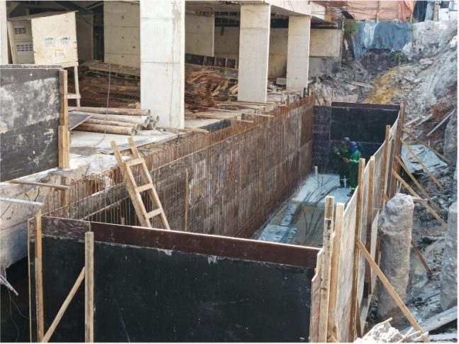 23/03/23 - Armação das Paredes de Concreto