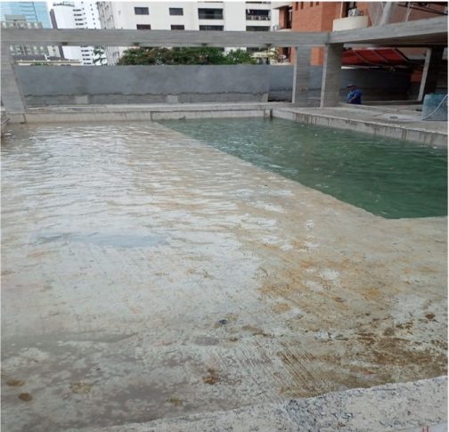13/04/24 - Teste de carga em piscina