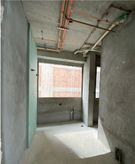 04/24 - Enchimento em drywall com reforço para aquecedor