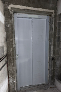 04/24 - Posicionamento de folhas de portas dos elevadores