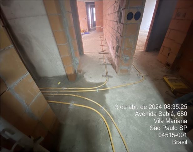 04/24 - Distribuição do gás embutida
