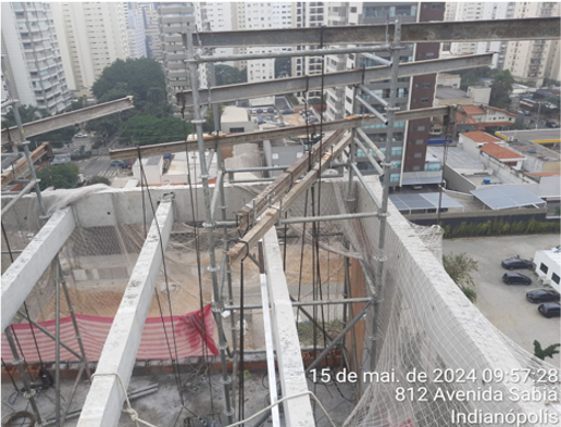 05/2024 - Montagem do balancim