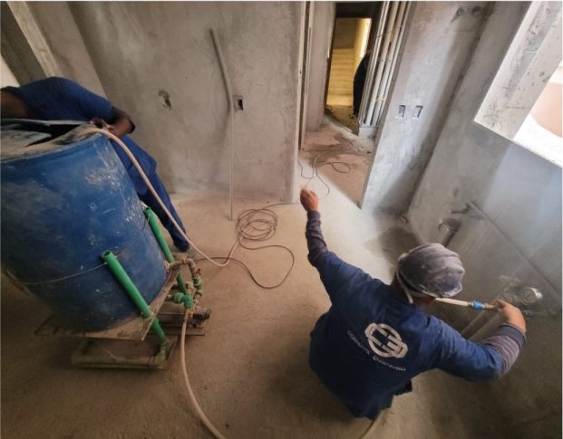 11/04/24 - Testes hidráulicos dos apartamentos
